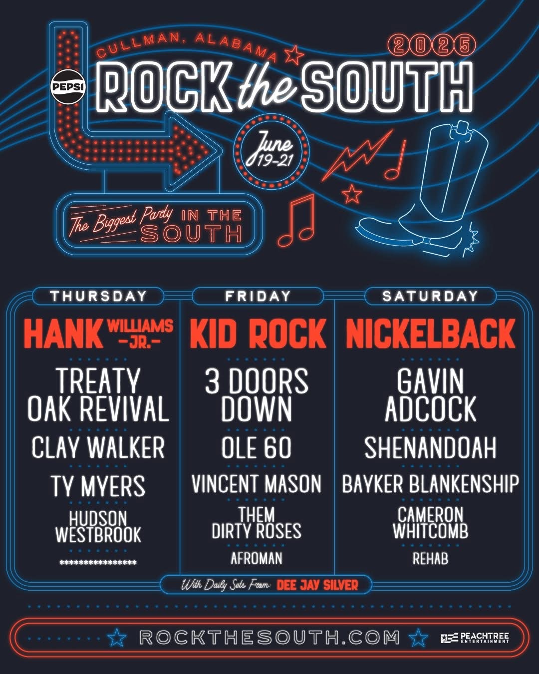 Rock the South: The Biggest Party in the South!