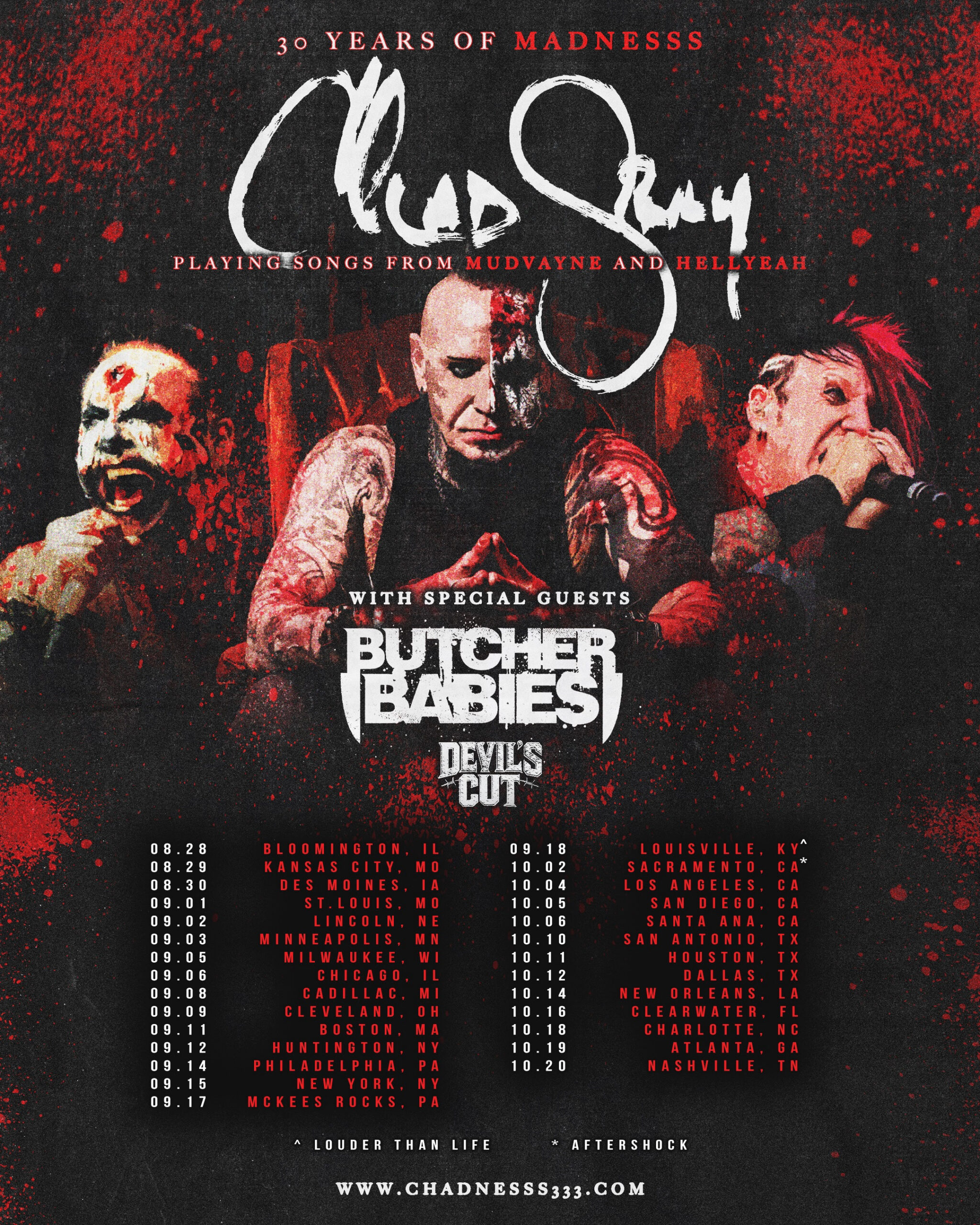 Chad Gray 30 Years of Madnesss Continues