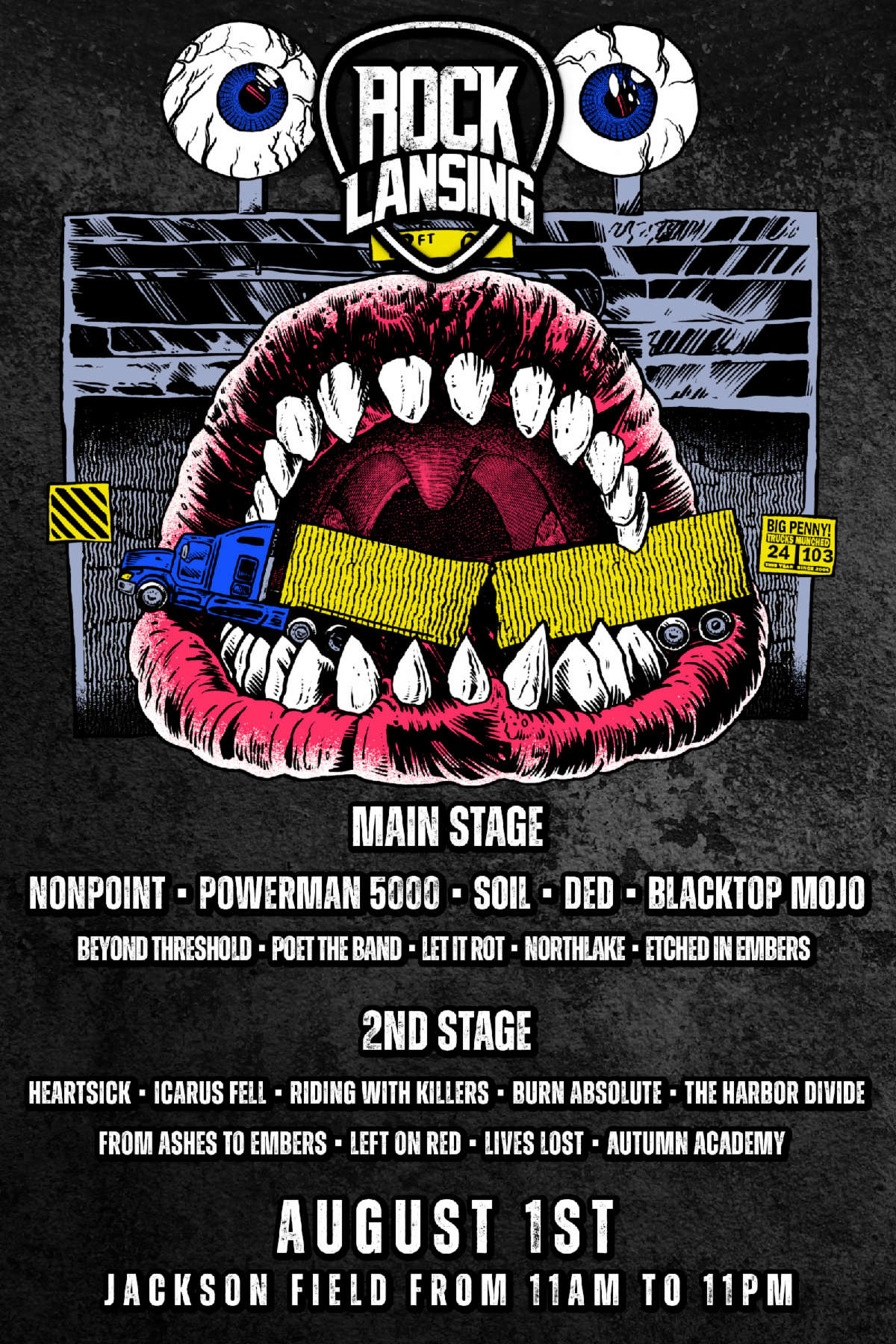 Rock Lansing 2026: Rain, Reshuffling, and a Whole Lot of Riffs