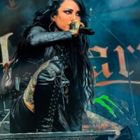 Mixi, vocalist of Stitched Up Heart, Blue Ridge Rock Festival 2023